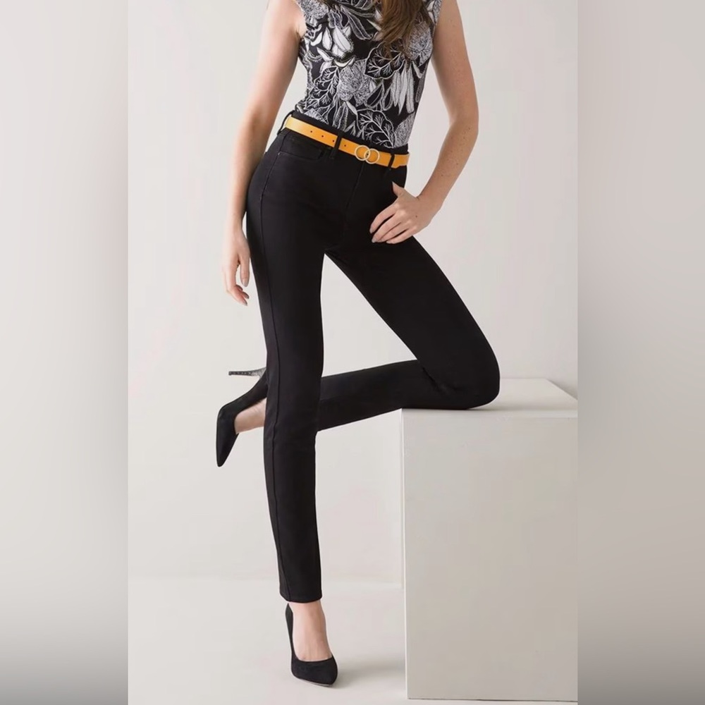 White House Black Market The Sculpt Slim black jeans